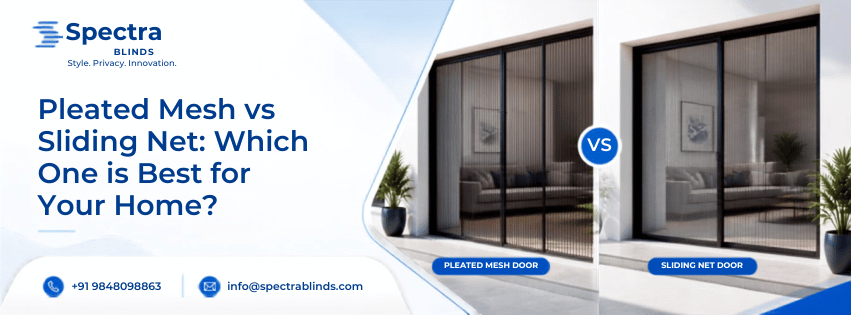 Pleated Mesh vs Sliding Net