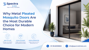 Metal Pleated Mosquito Doors