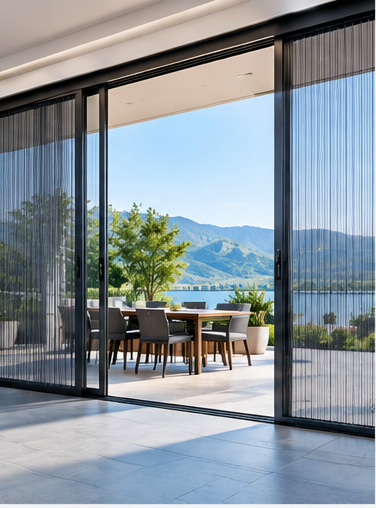 Pleated Barrier Free System